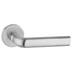 poignée pour porte / en acier inoxydable poli / en acier inoxydable laqué / contemporaine