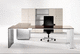 bureau de direction / contemporain / en bois / en métal