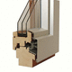 fenêtre en aluminium / en bois / coulissante / à triple vitrage