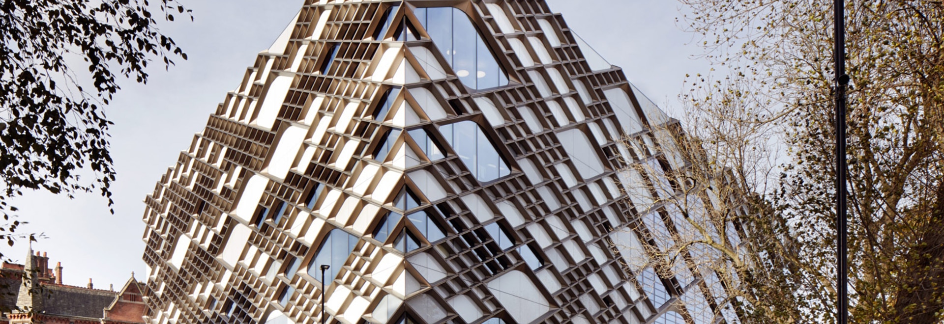 Douze architectes applique la façade diamant-modelée au bâtiment d'université de Sheffield