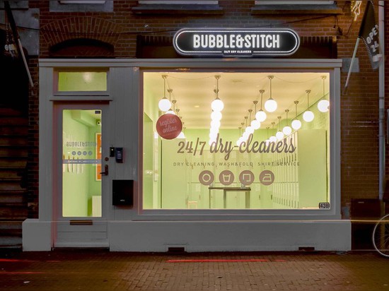 Une conception fraîche et fonctionnelle pour Bubble&amp;Stitch à Amsterdam