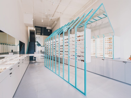 Le magasin eyewear de Seattle par architecture des pratiques est conçu « pour jouer avec la perception »