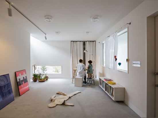 Chambre d'encadrement dans Shiga, Japon par des architectes de Kouichi Kimura