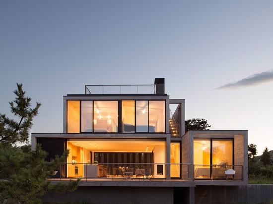 Chambre de dunes d'Amagansett par des architectes de Masi de confits