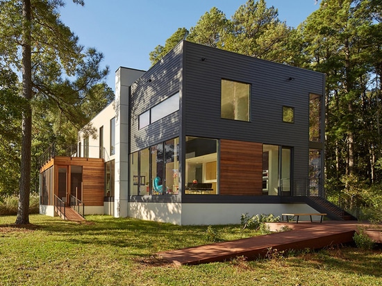 Cette maison dans le Maryland est conçue pour tirer profit des vues de l'eau