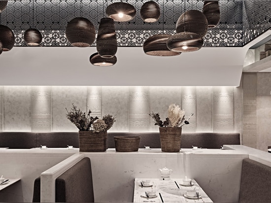 RIGIdesign, XI restaurant de Résonner-Boulette, Dalian, province de Liaoning, Chine