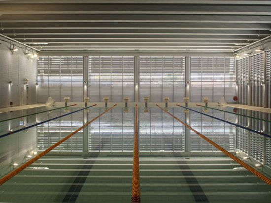 Une piscine séparée a été consacrée en communauté locale. Photographie : Darren Soh