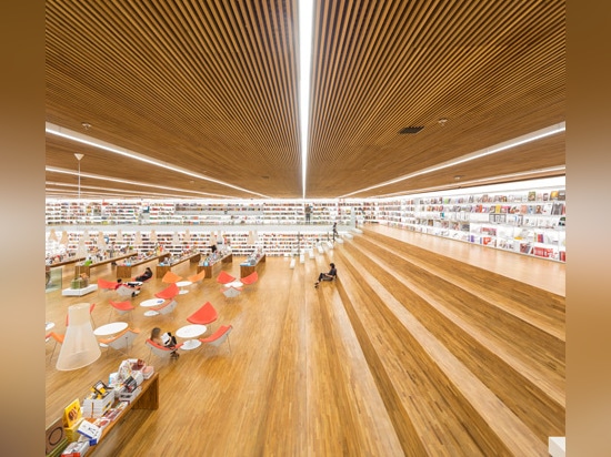 Les murs de librairie de São Paulo sont « plaqués avec des livres » de plancher au plafond