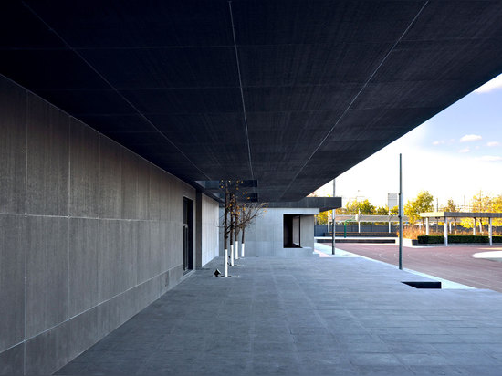 Architectes d'intervalle, demi de stade, école professionnelle de Pékin Huangzhuang, Pechino