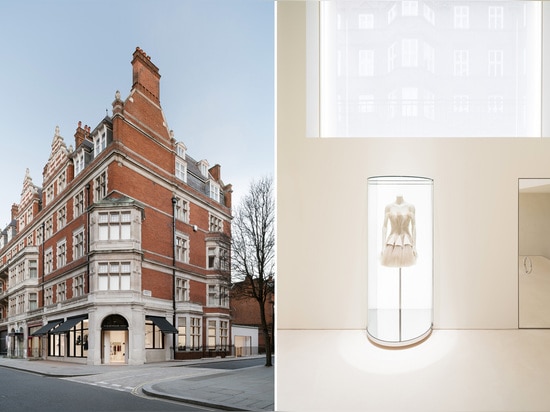 John Pawson, magasin de Christopher Kane, Londres. Courtoisie Christopher Kane de photo