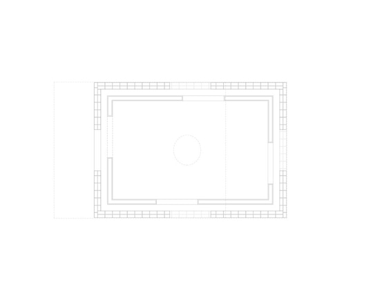 Voûte et art. David Chipperfield et Michelangelo Pistoletto, plan