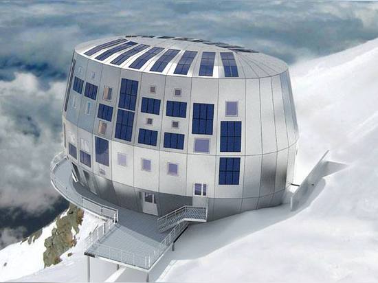 Refuge du Goûter : La loge alpestre autosuffisante d'Espace-Âge est le plus haut bâtiment en France