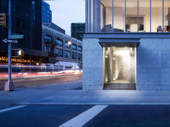 Premier bâtiment de New York de Tadao Ando montré dans de nouvelles images