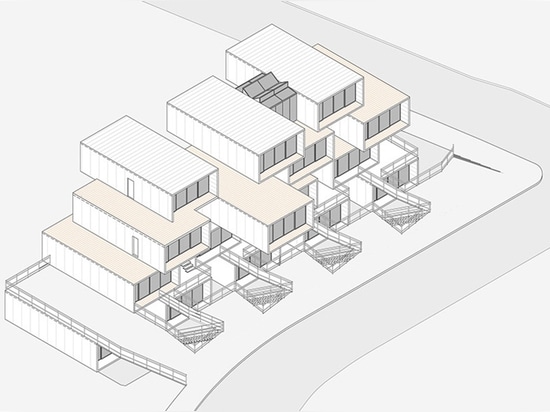 concept de logement cristal d'estudio par conselho de nattalia et rabelo de waleska