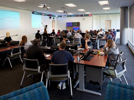 Salle de classe d'école de commerce