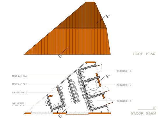 Plan d'étage/plan de toit