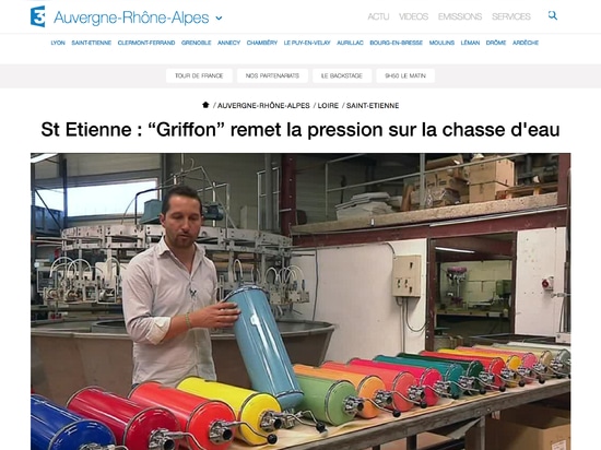 Reportage de FRANCE3 Rhône-Alpes sur Griffon