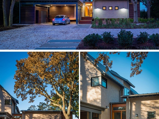 Une nouvelle maison sur la voie d'eau Intracoastal par Gardner Architects