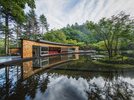 le centre du picchio des dytham de klein + la patinoire japonais ressemble aux arcs de balayage faits par des patins