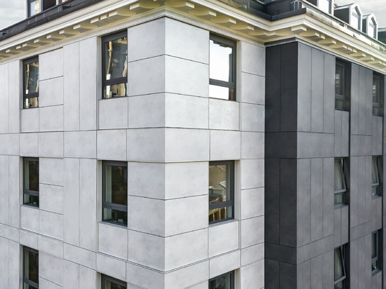 LAMINAM TREDI ET OXYDE POUR LES FAÇADES AÉRÉES À MILAN