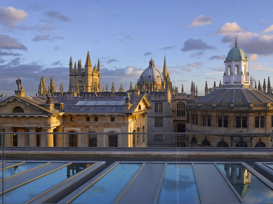 Le projet, situé dans le coeur d'Oxford historique, fait partie de bibliothèques célèbres de Bodleian de la ville. Photographie : Pryce