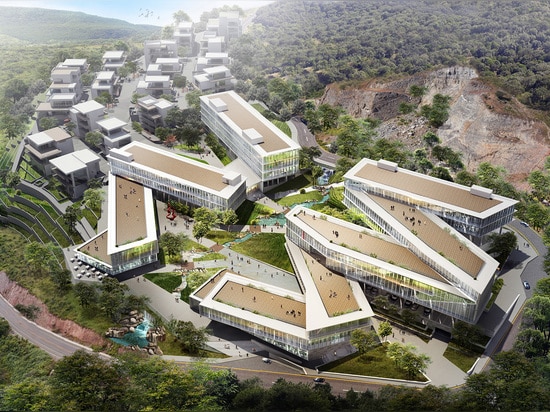 Architecture de PWD pour casser la terre sur le développement mélangé nature-infusé d'utilisation dans Dali, Chine