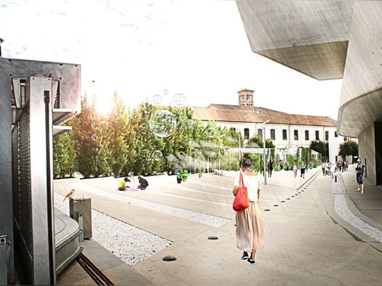 Rome. Une nouvelle forêt provisoire pour le MAXXI