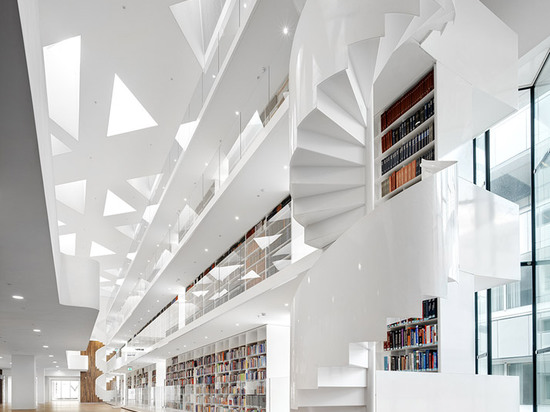 Centre d'éducation d'Erasmus MC par KAAN Architecten, Rotterdam, Pays Bas, © Bart Gosselin de photo.