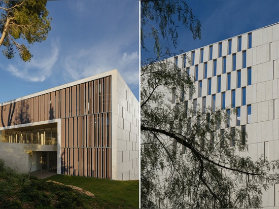 Architectes Ltd de Chyutin, académie de Polonsky des études supérieures pour les sciences humaines et sciences sociales, campus de Van Leer Institute, Jérusalem