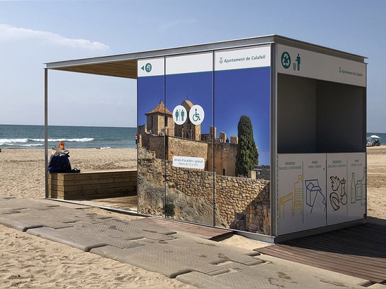 Nouveau kiosque Habana à usages multiple pour plages