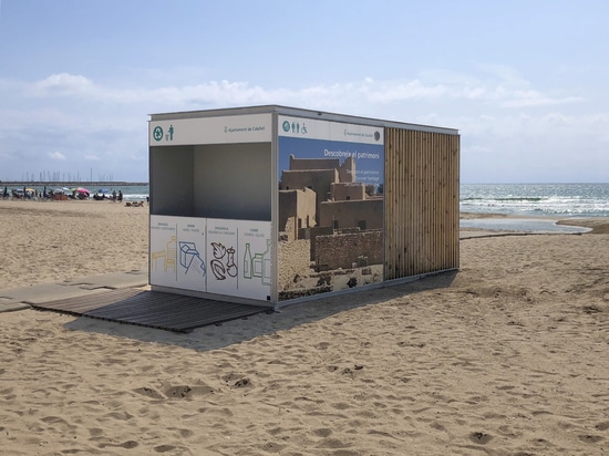 Nouveau kiosque Habana à usages multiple pour plages