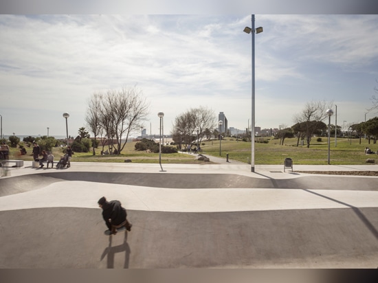 bella de mars de La de l'urbà De d'esportiu de parc (martí sant de districte De, Barcelone)