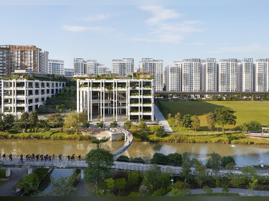 serie et multiplier des architectes pour accomplir les “terrasses d'oasis” bucoliques à Singapour