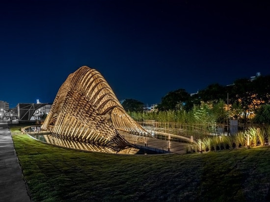 Le studio de ZUO construit “le pavillon en bambou” pour exprimer la beauté naturelle de Taiwan