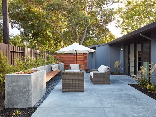 Palo Alto Eichler Remodel par architecture de Klopf