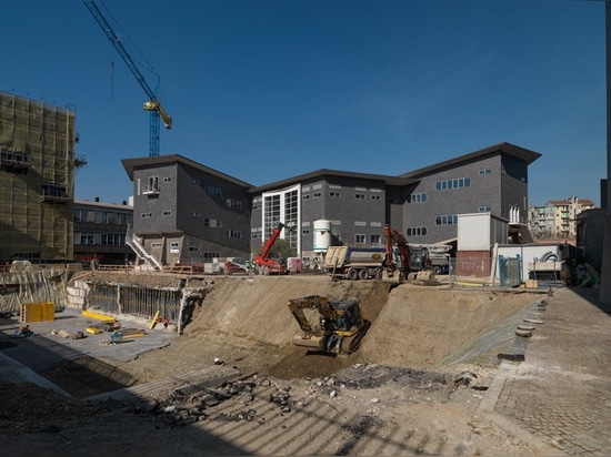 le piano de Renzo prévoit le nouveau campus d'architecture pour des Di Milan de politecnico