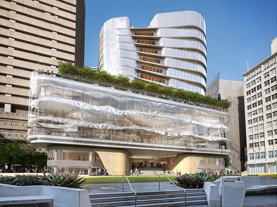 FJMT conçoit le nouveau bâtiment central d'UTS à l'université de technologie à Sydney