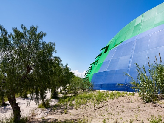 Jean Nouvel achève la bibliothèque "terrassement" de l'Université de Chypre