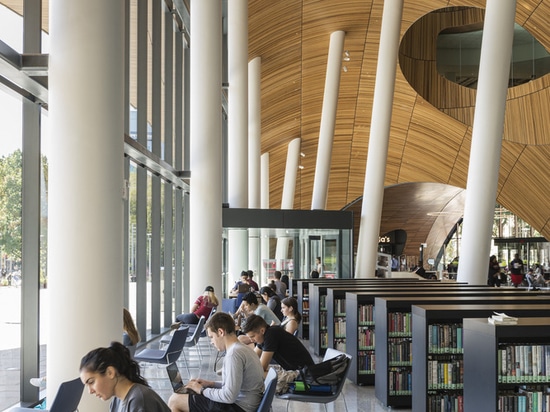 Bibliothèque Charles à Temple University / Snøhetta