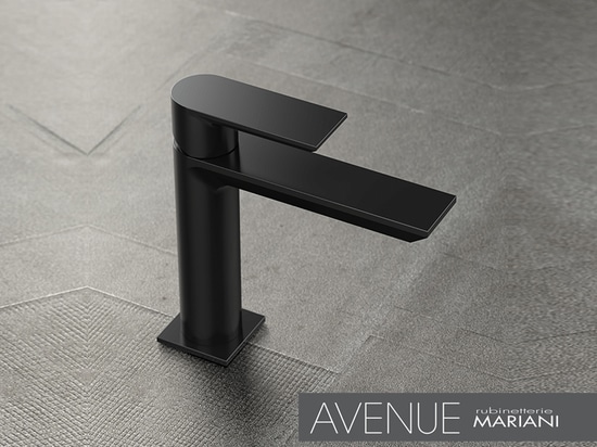 Mitigeur lavabo noir mat AVENUE