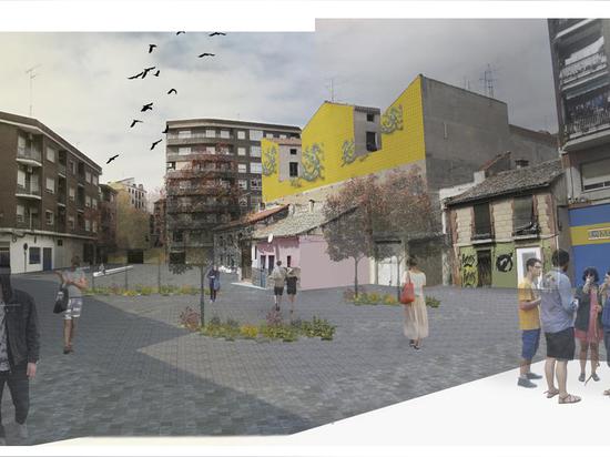 PLAZA SAN MIGUEL. RÉADAPTATION URBAINE DE L'ESPACE