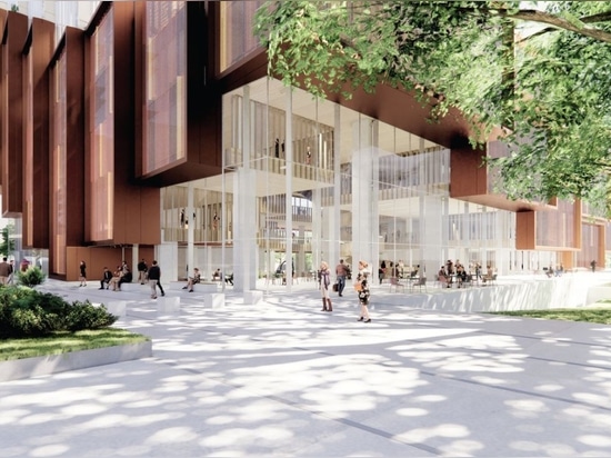 3XN, Aspect design du nouveau "cœur" du campus de Kensington de l'UNSW