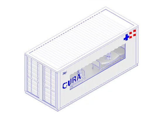 L'ARUC propose de transformer les conteneurs d'expédition en hôpitaux d'urgence COVID-19