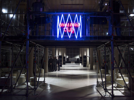 Le projet a été conçu comme salle dans une salle. Photographie : Agostino Osio, courtoisie d'OMA