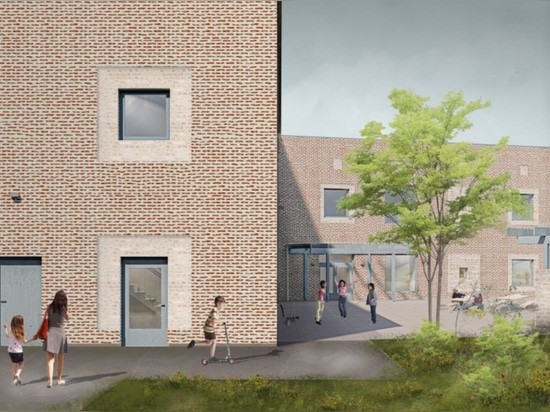 Lärkgatan de l'école maternelle de Kjellgren Kaminsky Architectureu