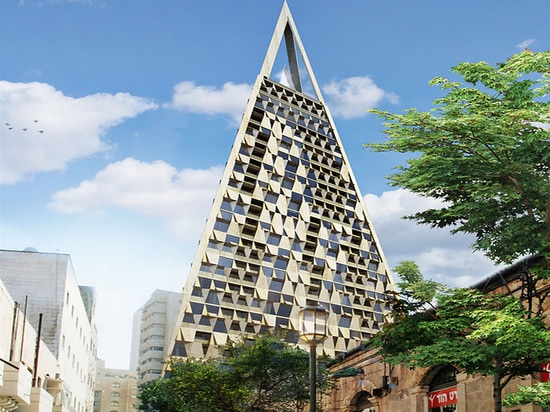 Daniel Libeskind pour construire le gratte-ciel montant de pyramide à Jérusalem