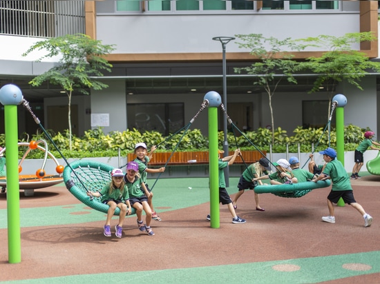 Nouvelles aires de jeux pour les écoles à Singapour