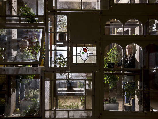 L'école Bartlett de l'architecture, le jardin de saut, Londres