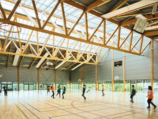 François Leclercq et Associés, Lycée Nelson Mandela international, Île-De-Nantes, France