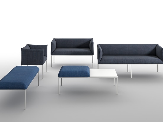 Canapés et fauteuils modulaires rembourrés siste opf fsofa